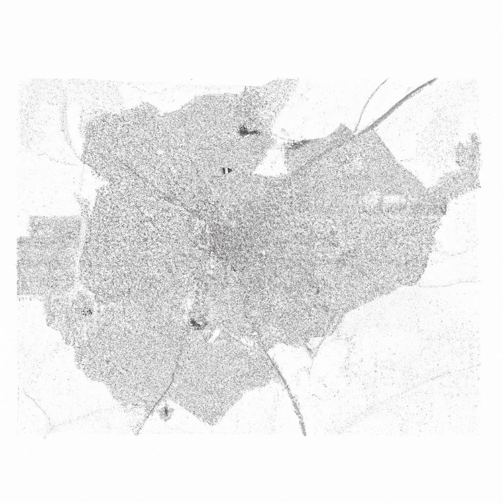 Mapa minimalista de Santiago de Chile